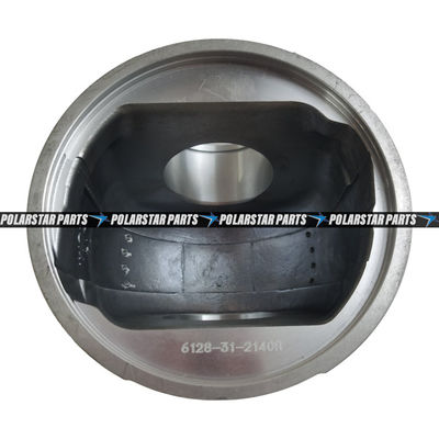 4.35kg έμβολο 6128312140 ανταλλακτικών εξαρτήσεων S6D155 επανοικοδομήσεων εξέτασης μερών μηχανών diesel