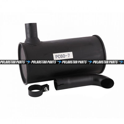 Ησυχαστήρας pc60-7 6731-11-5511 κασκόλ εξάτμισης μηχανών για το φορτωτή εκσκαφέων